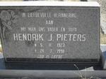 PIETERS Hendrik J. 1923-1998