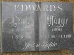 EDWARDS Dick 1913-1996 & Maggie STEYN 1916-2003
