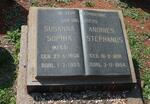 ETSEBETH Andries Stephanus 1891-1954 & Susanna Sophia KEET 1896-1953