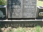 TEMPELHOFF John 1918-1992 & Bettie 1914-1998