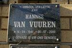 VUUREN Hannes, van 1941-2000