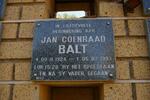BALT Jan Coenraad 1924-1993