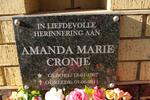 CRONJE Amanda Marie 1967-2011