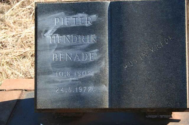 BENADE Pieter Hendrik 1902-1972