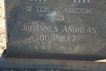 PREEZ Johannes Andreas, du 1922-1975