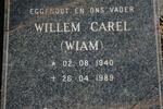 CILLIERS Willem Carel 1940-1989