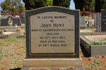 HUNT John 1871-1955