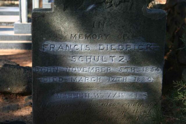 SCHULTZ Francis Diedrick 1854-1880