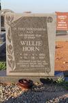 HORN Willie 1950-1997