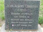 OTTO John Albert Christian 1889-1954