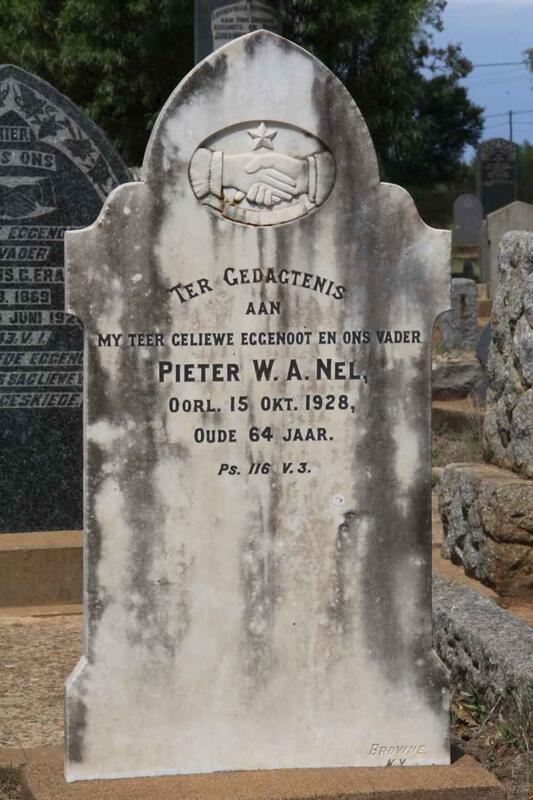 NEL Pieter W.A. -1928