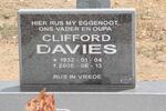 DAVIES Clifford 1932-2006