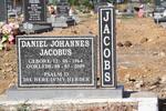 JACOBS Daniel Johannes Jacobus 1964-2009