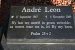 ERLANK Andre Leon 1967-2009
