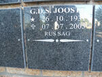 JOOSTE G.D.S. 1931-2005