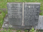 BORCHARD Johannes Frederick Herbert 1904-1974 & Florence Maud MAJOR 1914-1969