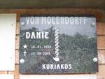 MOLENDORFF Danie, von 1938-2008