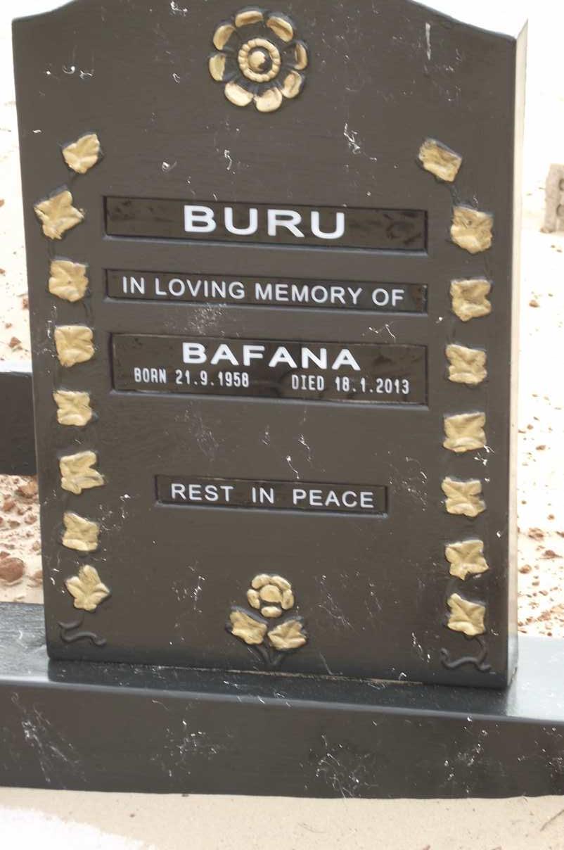 BURU Bafana 1958-2013
