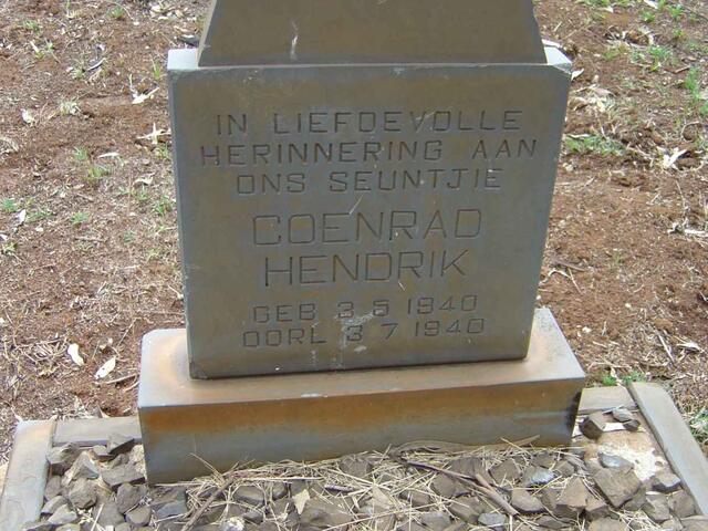 ? Coenrad Hendrik 1940-1940
