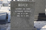 ROUX Anthonie Petrus 1927-1973