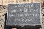 Mc INTOSH James M. 1870-1955