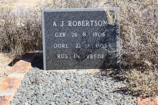 ROBERTSON A.J. 1906-1935