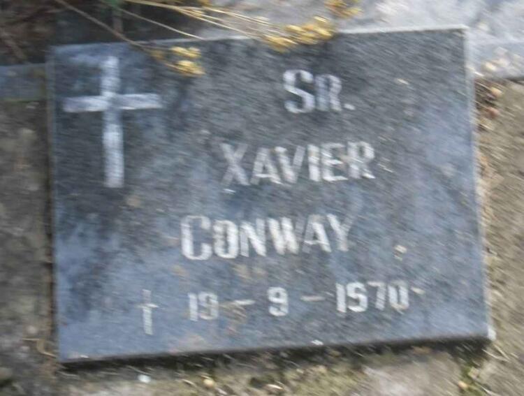 CONWAY Xavier -1970