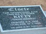 CLOETE Kitty nee GROENEWALD 1909-1986