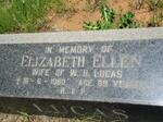 LUCAS Elizabeth Ellen -1960