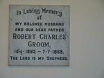 GROOM Robert Charles 1893-1969