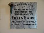HAIRD Eileen 1906-1983