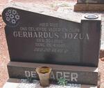 JAGER Gerhardus Jozua, de 1882-1967