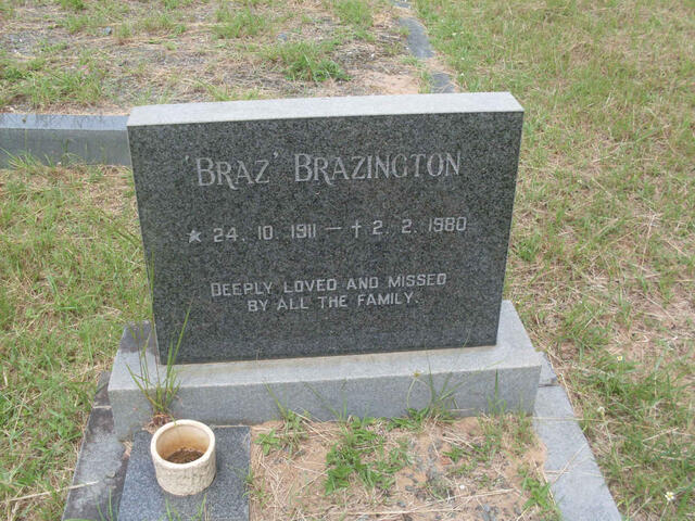 BRAZINGTON Braz 1911-1980