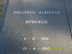 MYBURGH Philippus Albertus 1901-1985