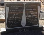 EHLERS Gert Hermias 1909-1986 & Elizabeth Catharina 1908-1994
