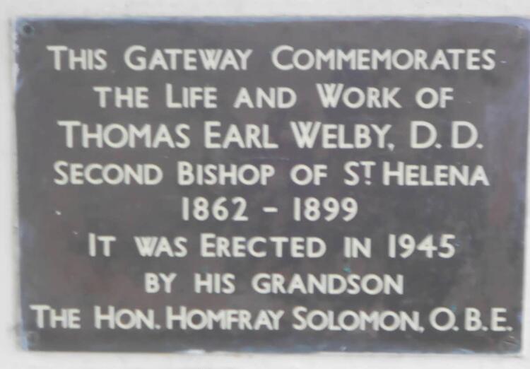 WELBY Thomas Earl 1862-1899