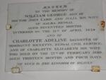 LAMB William -1828  :: RICKETTS Charlotte Adeline -1830