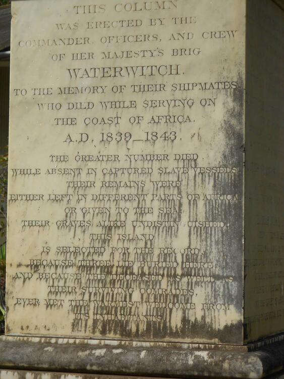 2. Waterwitch Memorial Plaque