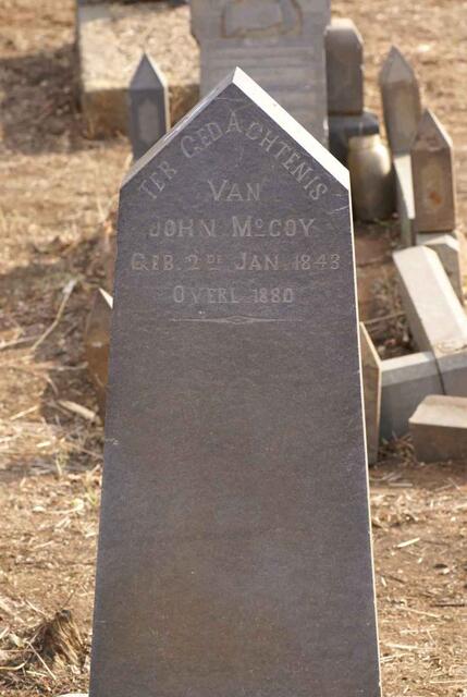 McCOY John 1843-1880