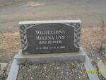 UYS Wilhelmina Helena nee BURGER 1894-1984