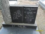 O'NEIL Leslie Harold 1926-1991