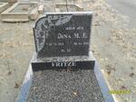 FRITZE Dina M.E. 1913-2001