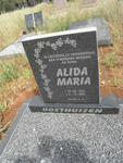 OOSTHUIZEN Alida Maria 1925-2009