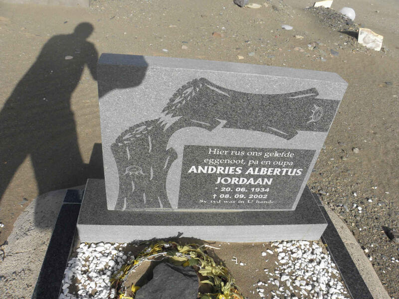 JORDAAN Andries Albertus 1934-2002