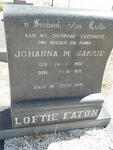 EATON Johanna M., Loftie 1902-1971
