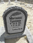EGEMANN Marianne 1920-1921