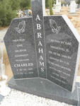 ABRAHAMS Charles 1953-2006