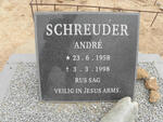 SCHREUDER Andre 1958-1998