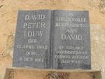 LOUW David Peter 1942-1961