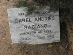 GAGIANO Carel Andries 1894-1980